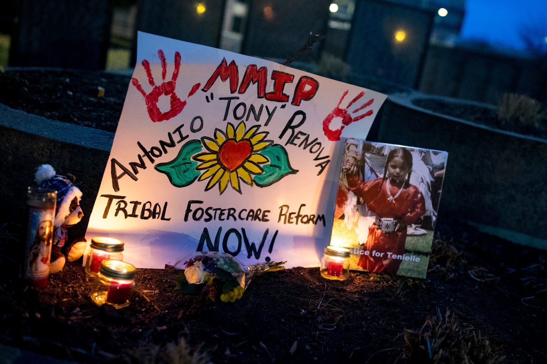 Candle light vigil
